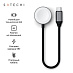 Зарядный кабель Satechi USB-C Magnetic Fast-Charging Cable (для Apple Watch, серый)