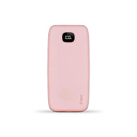 Внешний аккумулятор TTEC ChargeUp LCD 20000 mAh (розовый)