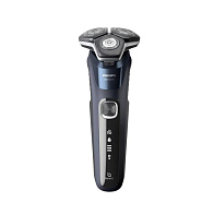 Умная электробритва Philips S5885/10 (черный/синий)