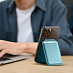 Кошелек-подставка Satechi Magnetic Wallet Stand Magsafe Compatible (голубой)