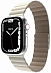 Ремешок для часов SwitchEasy MAW801078SI22 Skin Silicone Magnetic Watch Band (для Apple Watch 38/40/41mm, бежевый)