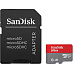 Карта памяти SanDisk Ultra microSDXC UHS-I (512 ГБ, красный/серый)