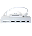 Хаб Satechi Aluminum USB-C Clamp Hub (для iMac 24'', серебристый)