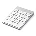 Беспроводная клавиатура Satechi Aluminum Slim Keypad Numpad (серебристый)