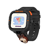 Детские умные часы Elari Маша и Медведь (черный)