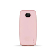 Внешний аккумулятор TTEC ChargeUp Pro LCD 20000 mAh (розовый)