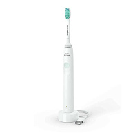 Электрическая зубная щетка Philips Sonicare Series 1100 (белый/зеленый)
