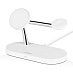 Беспроводная зарядная станция TTEC AirCharger Quattro M MagSafe Competitible 4in1 iPhone + Apple Watch + AirPods Wireless Fast charger with LED light (4-в-1, белый)